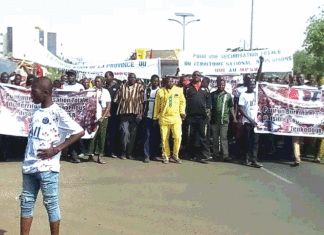 Marche de soutien au MPSR : Des Tenkodogolais reconnaissants