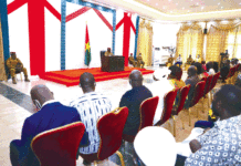 Situation nationale : Le président du Faso invite les OSC à une autocritique