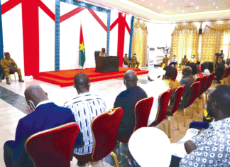 Situation nationale : Le président du Faso invite les OSC à une autocritique