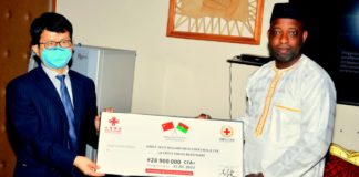 Drame de Gomblora : La Croix Rouge chinoise offre 50 000 dollars à la Croix Rouge burkinabè