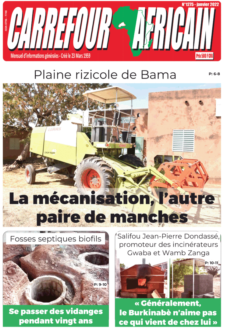 Une Carrefour Africain n°1275-janvier 2022