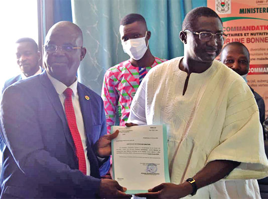 Ministère en charge de l’habitat : Boukary Savadogo reçoit officiellement les clés