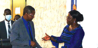 Ministère en charge des affaires étrangères : Olivia Rouamba et son ministre délégué installés