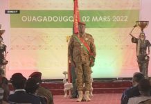 Burkina Faso : Le lieutenant-colonel Paul Henri Sandaogo Damiba investi Président de la transition.