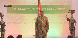 Burkina Faso : Le lieutenant-colonel Paul Henri Sandaogo Damiba investi Président de la transition.