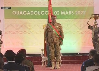 Burkina Faso : Le lieutenant-colonel Paul Henri Sandaogo Damiba investi Président de la transition.