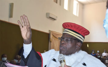 Conseil d’Etat : le premier président Jean-Baptiste Ouédraogo installé