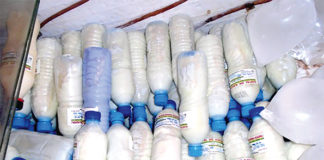 Vente de gapal liquide : un mets local du Sahel prisé à Koudougou