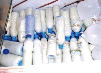 Vente de gapal liquide : un mets local du Sahel prisé à Koudougou