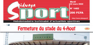 Une Sport du 22/03/2022