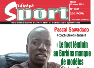 Une Sidwaya Sport du 15-03-2022