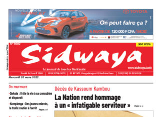 Une Sidwaya du 2/03/2022