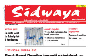 Une du 3/03/2022