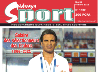 Une Sidwaya Sport du 08-03-2022