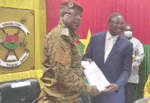 Ministère en charge de la sécurité : Omer Bationo reçoit les pleins pouvoirs