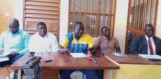 Crise à la Ligue du Centre-Ouest de football : Les dirigeants face à la presse