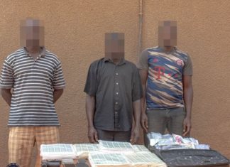 Lutte contre l’insécurité urbaine: Cinq présumés malfrats dans les filets de la Police Nationale