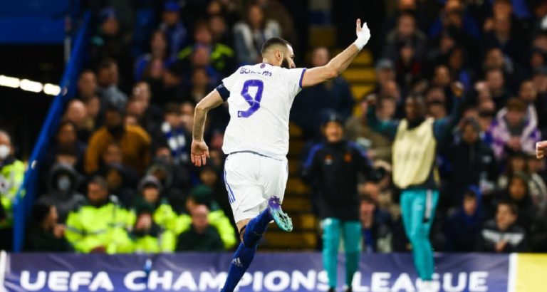 Football : Karim Benzema, élu joueur de la semaine en Ligue des Champions