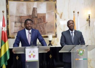Lutte contre le terrorisme : Alassane Ouattara et Faure Gnassingbé souhaitent des solutions sous-régionales