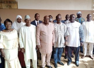 Dialogue social : le premier ministre Albert Ouédraogo sollicite l’accompagnement de l’ Unité d’action syndicale