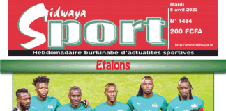 Une Sidwaya Sport du 05-04-2022