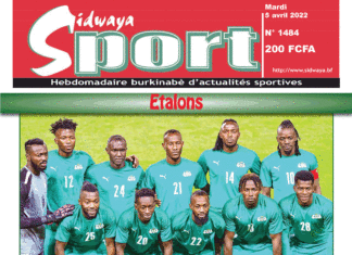 Une Sidwaya Sport du 05-04-2022