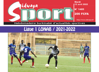 Une Sidwaya Sport du 12-04-2022