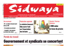 Une Sidwaya du 13-04-2022