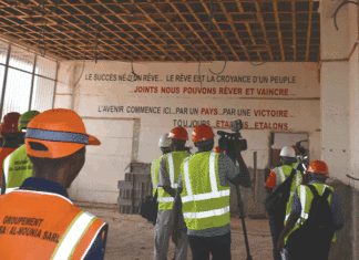 Réhabilitation du stade du 4-août : la fin des travaux prévue pour septembre 2022