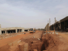 Aéroport de Donsin : Effondrement d’un bâtiment en chantier sur le site