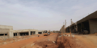 Aéroport de Donsin : Effondrement d’un bâtiment en chantier sur le site