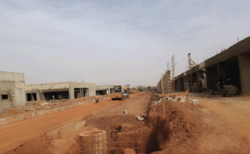 Aéroport de Donsin : Effondrement d’un bâtiment en chantier sur le site