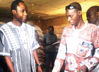 Vente de céréales à prix social : le ministre Kiba constate l’effectivité de l’opération