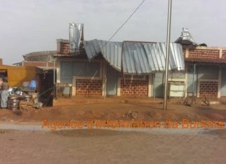 Boucle du Mouhoun: une pluie fait plusieurs blessés et d’énormes dégâts matériels à Toma