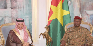 Burkina Faso/Arabie Saoudite : le Conseiller à la cour royale, Ahmed Bin Abdulaziz Qattan chez le Président Damiba
