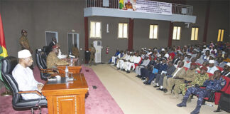 Lutte contre le terrorisme : le président du Faso à l’écoute des forces vives des Hauts-Bassins