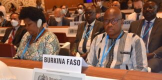 75e assemblée mondiale de la santé : le ministre Dr Lucien Jean-Claude KARGOUGOU à Genève