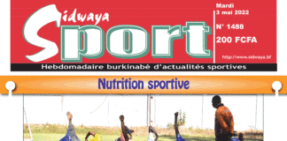 Une Sidwaya Sport du 03-05-2022