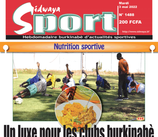 Une Sidwaya Sport du 03-05-2022