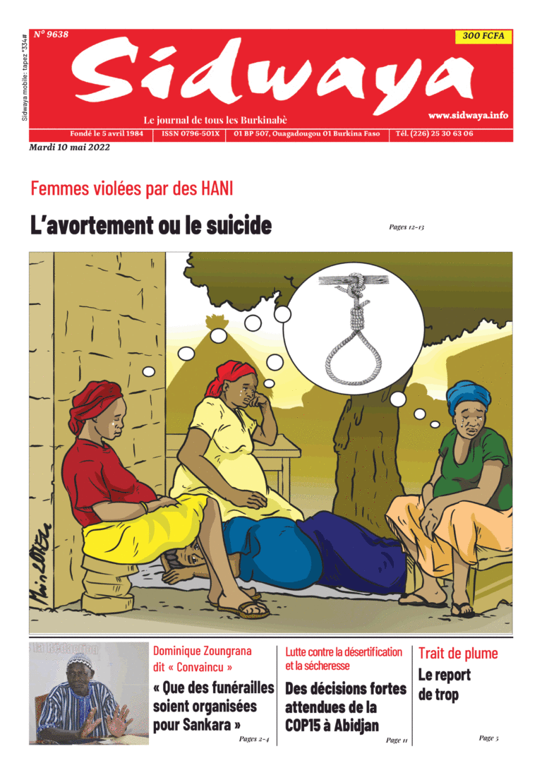 Une Sidwaya du 10-05-2022