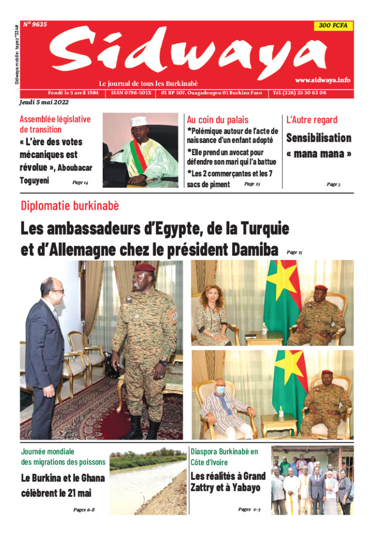 Une du 5/05/2022