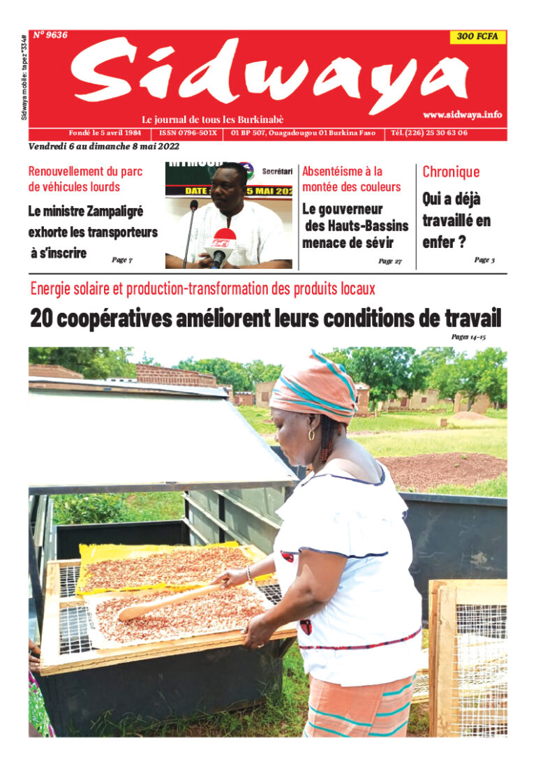 Une du 6/05/2022