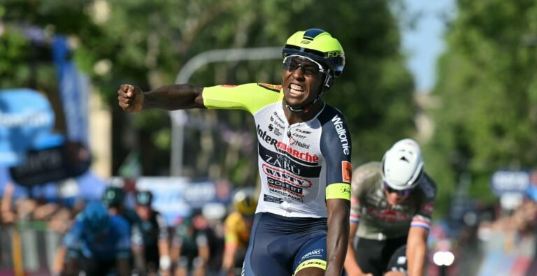 Cyclisme : l&rsquo;Érythréen Biniam Girmay dans la cour des champions internationaux