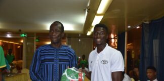 Tournoi UFOA-B/Niger 2022: Le ministre Abdoul Wabou Drabo encourage les Etalons juniors