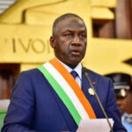 Adama Bictogo sur un boulevard