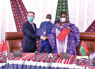 Coopération sino-burkinabè : Plus de 3 milliards F CFA accordés au Burkina