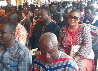 MPP/Boulkiemdé : le président Bala Sakandé échange avec les militants