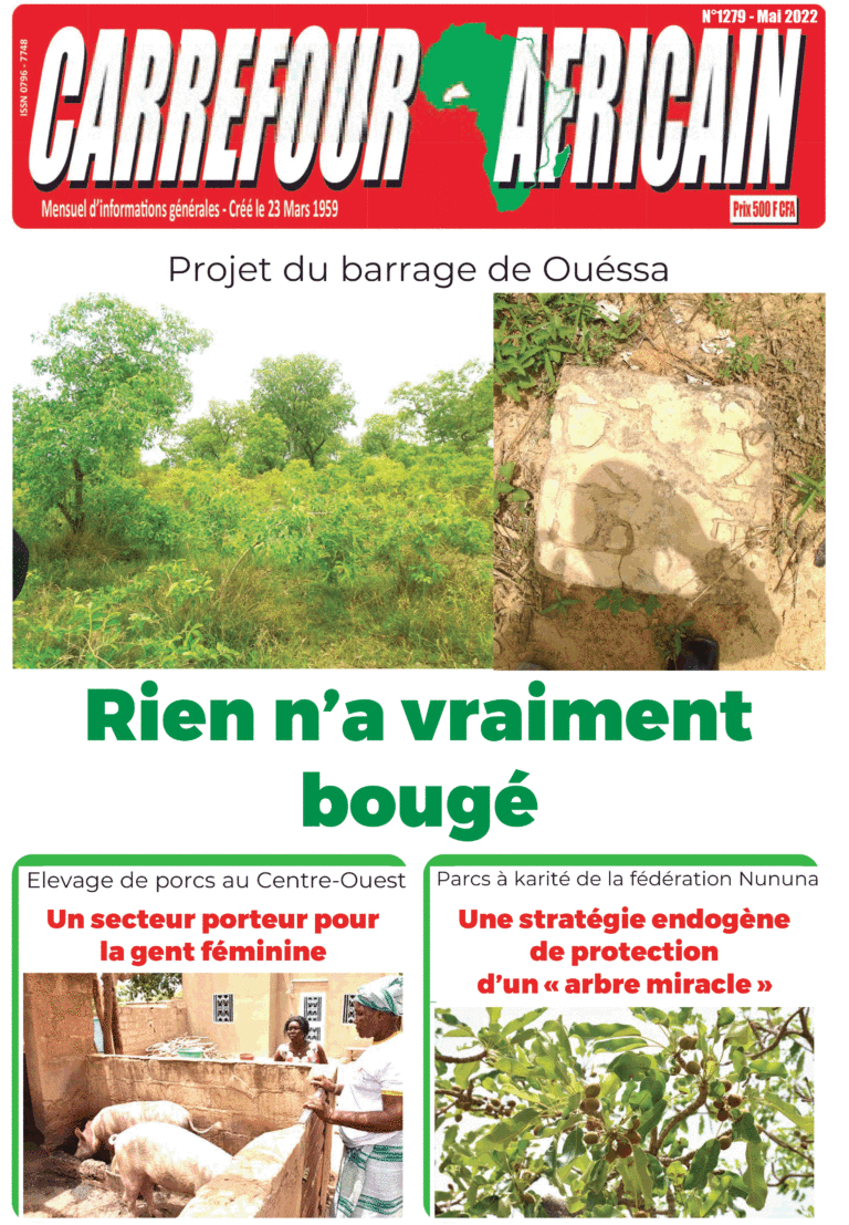 Une Carrefour africain n° 1279-mai 2022