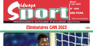 Une Sidwaya Sport du 07-06-2022