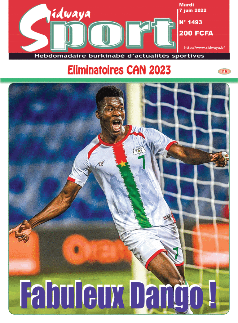 Une Sidwaya Sport du 07-06-2022